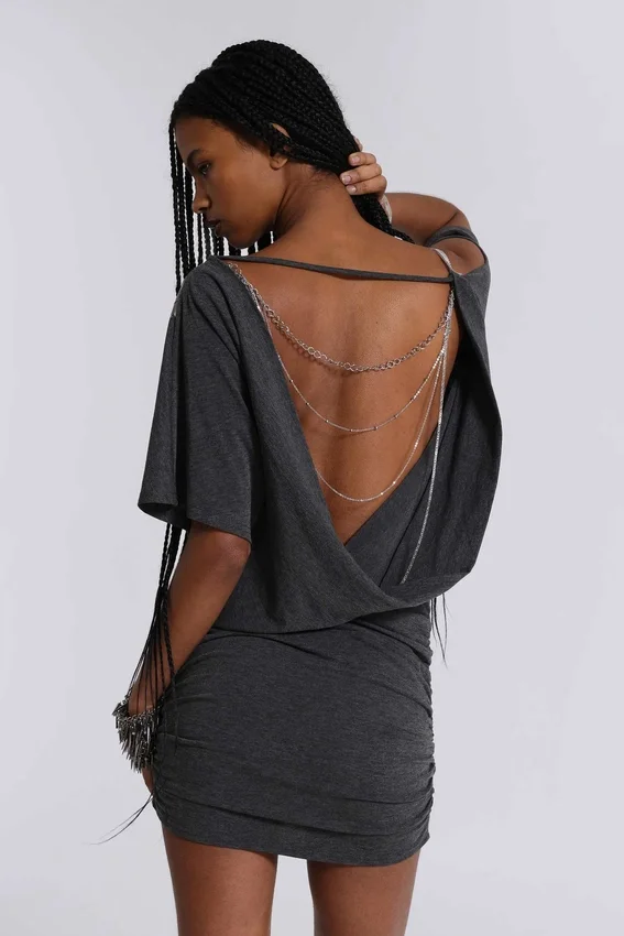 Sky – Asymmetrisches Minikleid