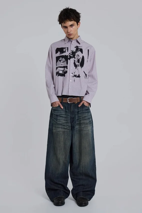 Slub-Denim-Jeans „XL Colossus Jeans“