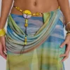 Soleila drapierter Maxirock