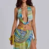 Soleila drapierter Maxirock