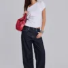 Sonic Baggy-Jeans mit Stickerei