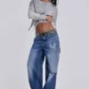 Sonic-Jeans in Vintage-Blau