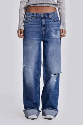 Sonic-Jeans in Vintage-Blau