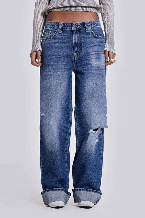 Sonic-Jeans in Vintage-Blau