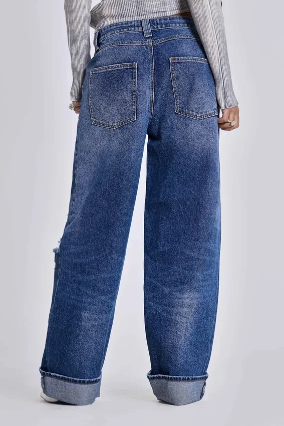 Sonic-Jeans in Vintage-Blau