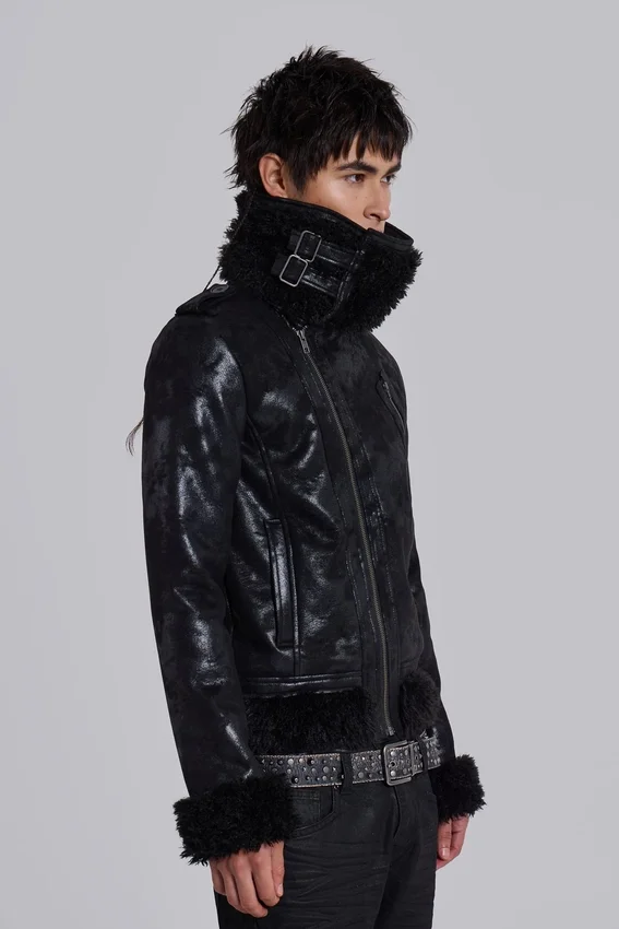 Spectre-Lammfelljacke