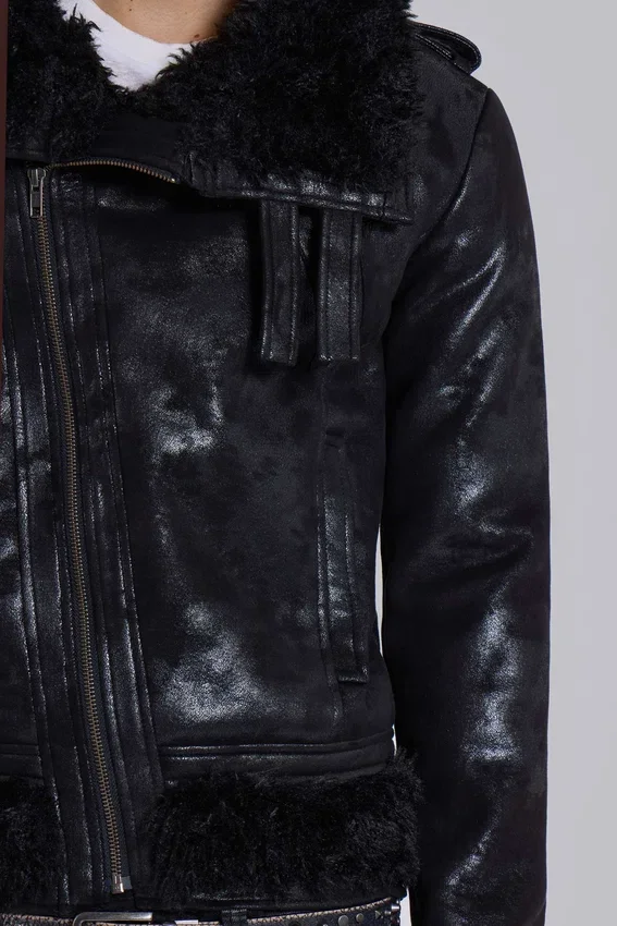 Spectre-Lammfelljacke