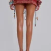 Talina Mini-Skort mit Fransen