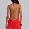 Tatiana rückenfreies Minikleid