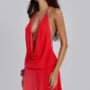 Tatiana rückenfreies Minikleid
