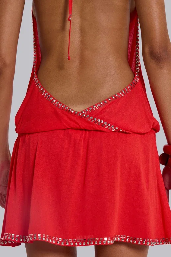 Tatiana rückenfreies Minikleid