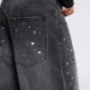 Trixa Colossus Jeans mit Nietenverzierung