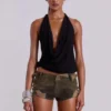 Trooper Camo Mini-Shorts