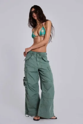 Utility-Cargohose in Khaki