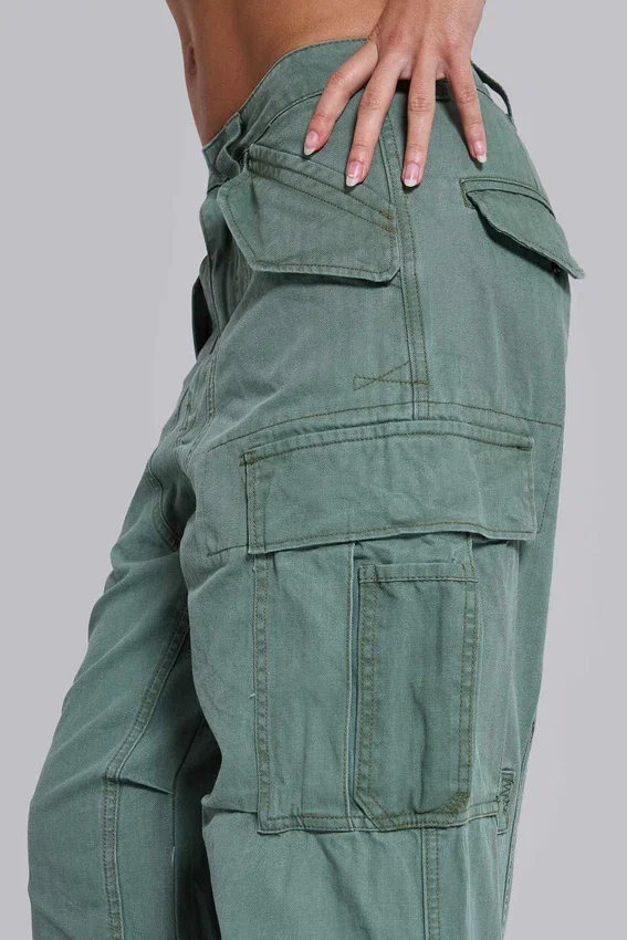 Utility-Cargohose in Khaki