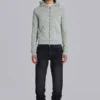 Verwaschene schwarze Drain-Jeans