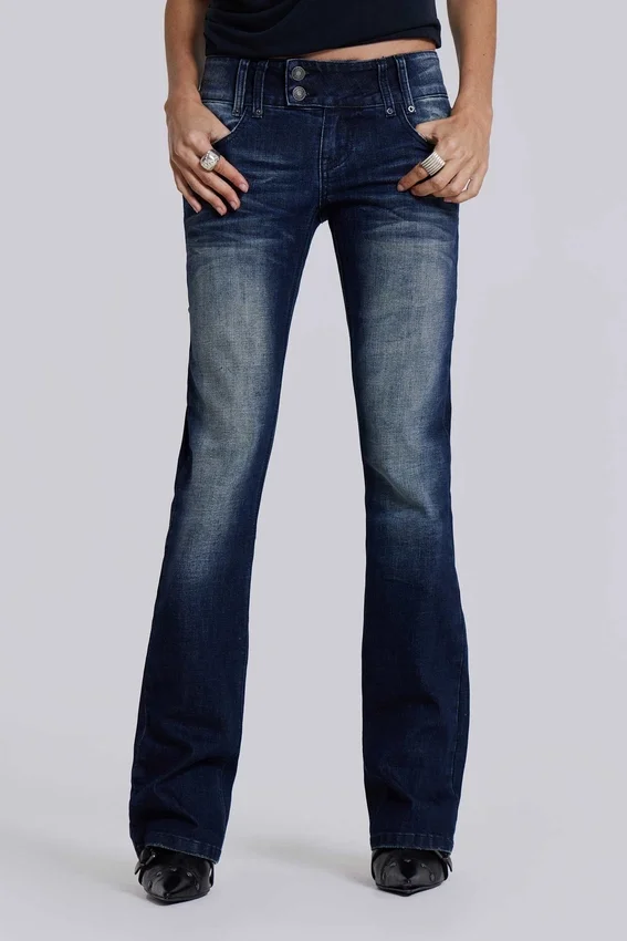 Vintage-blaue Thirteen-Jeans