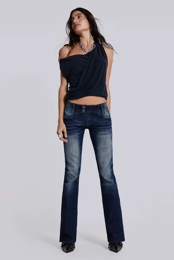 Vintage-blaue Thirteen-Jeans
