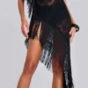 Vivienne-Kleid mit Spitzenfransen