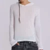 Weißer „Marl Mist“-Hoodie