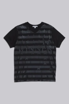 „Winner“ T-Shirt mit V-Ausschnitt