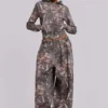 Woodland-Camo-„Mini Monster“-Hoodie