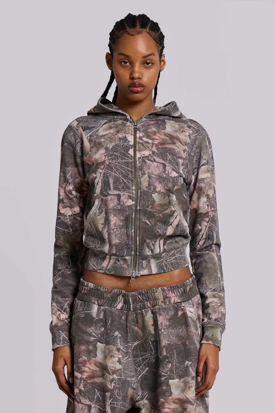 Woodland-Camo-„Mini Monster“-Hoodie