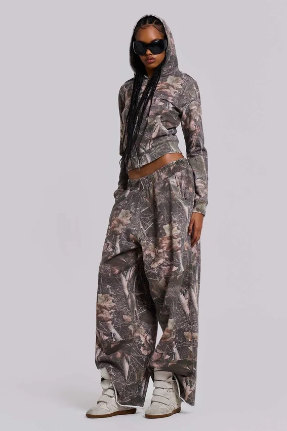 Woodland-Camo-„Mini Monster“-Hoodie