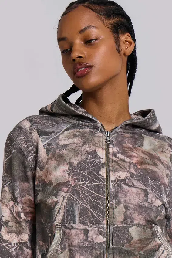 Woodland-Camo-„Mini Monster“-Hoodie