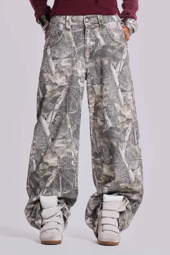 Woodland-Camouflage-Colossus-Baggy-Jeans
