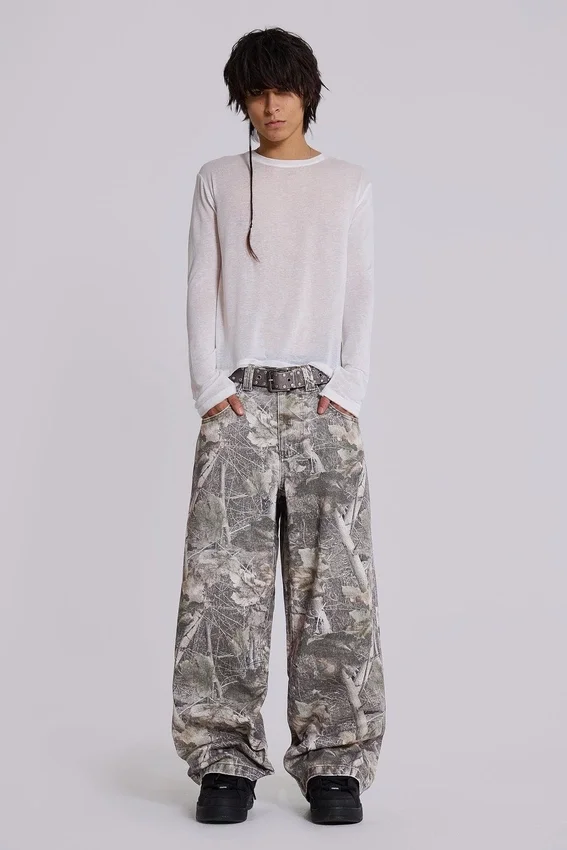 Woodland-Camouflage-Colossus-Baggy-Jeans