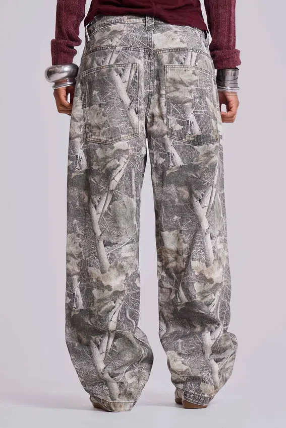 Woodland-Camouflage-Colossus-Baggy-Jeans