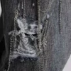XL Colossus Jeans mit Ketten und Distressed-Effekt