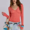 Zadie Airbrush-Denim-Minirock