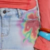 Zadie Airbrush-Denim-Minirock
