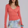 Zadie Airbrush-Denim-Minirock