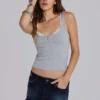 Zadie Denim Cut-Off-Minirock in dunkler Waschung