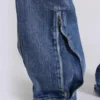 Zae Baggy-Jeans mit Einsätzen und niedriger Leibhöhe
