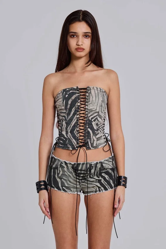 Zebra-Jeans-Hotpants