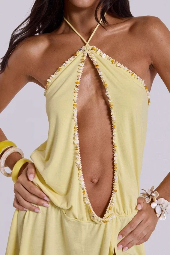 Zuma Mini-Kleid mit Verzierungen