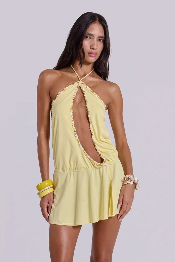 Zuma Mini-Kleid mit Verzierungen